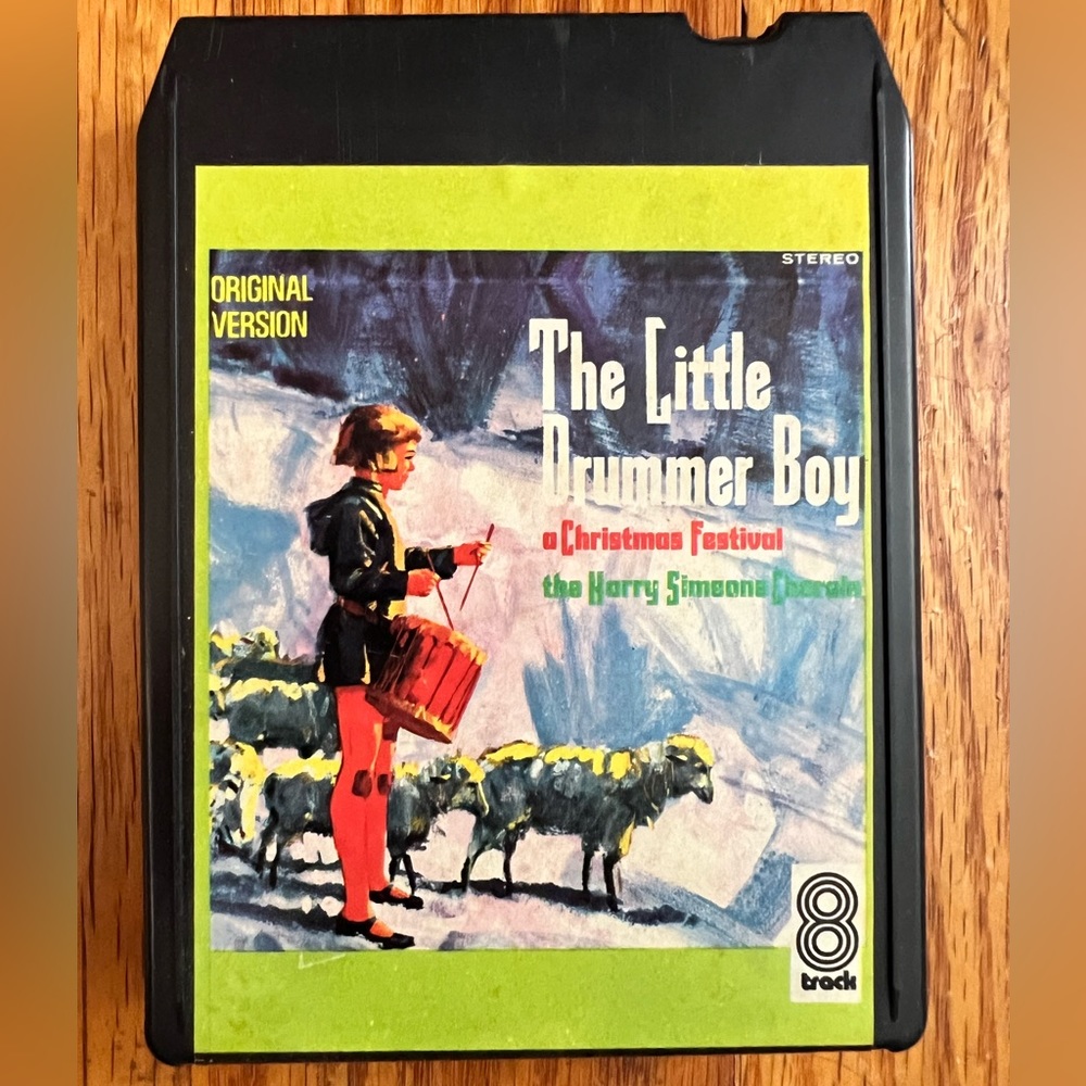 Vintage 8 Track The Little Drummer Boy